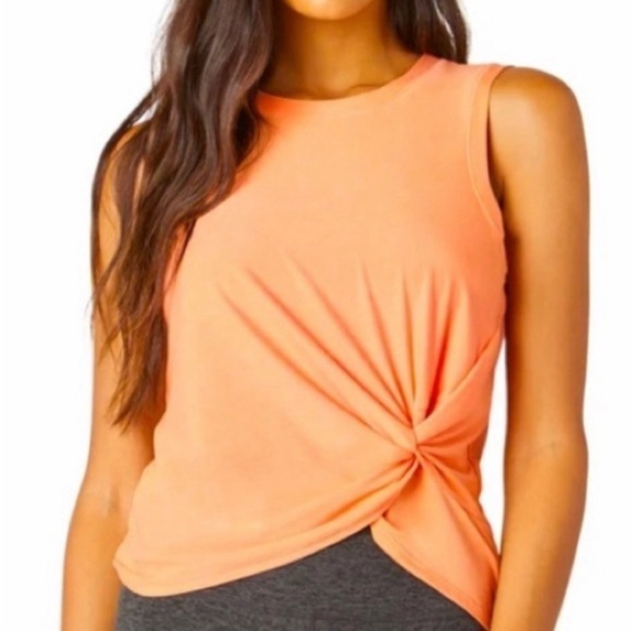 Beyond Yoga Active Twist Front Top Size L - Picture 1 of 9